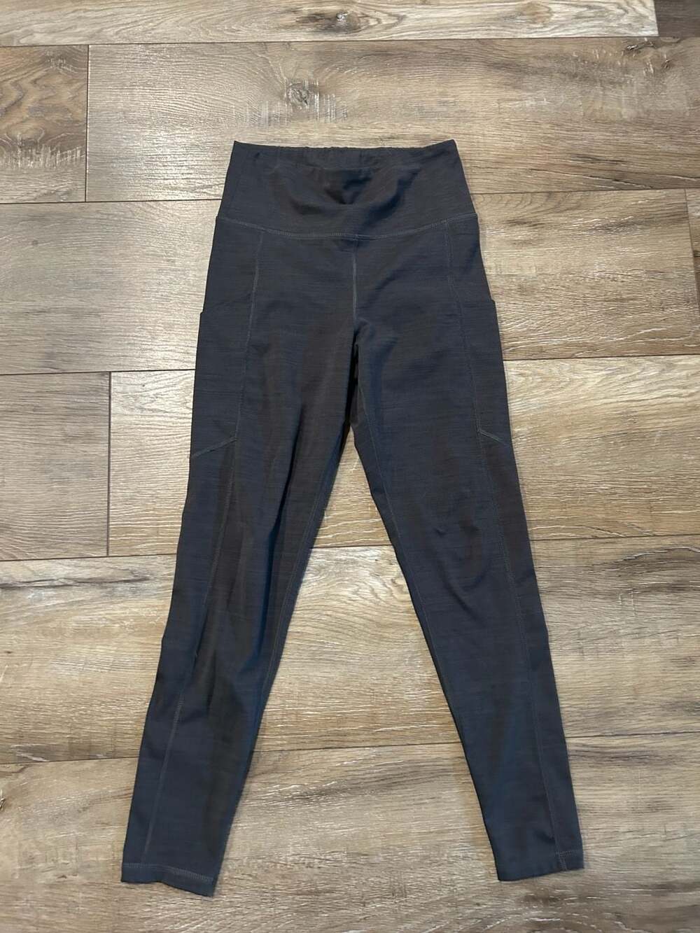 American Eagle The Everything Pocket Legging Size M Regular Black Charcoal